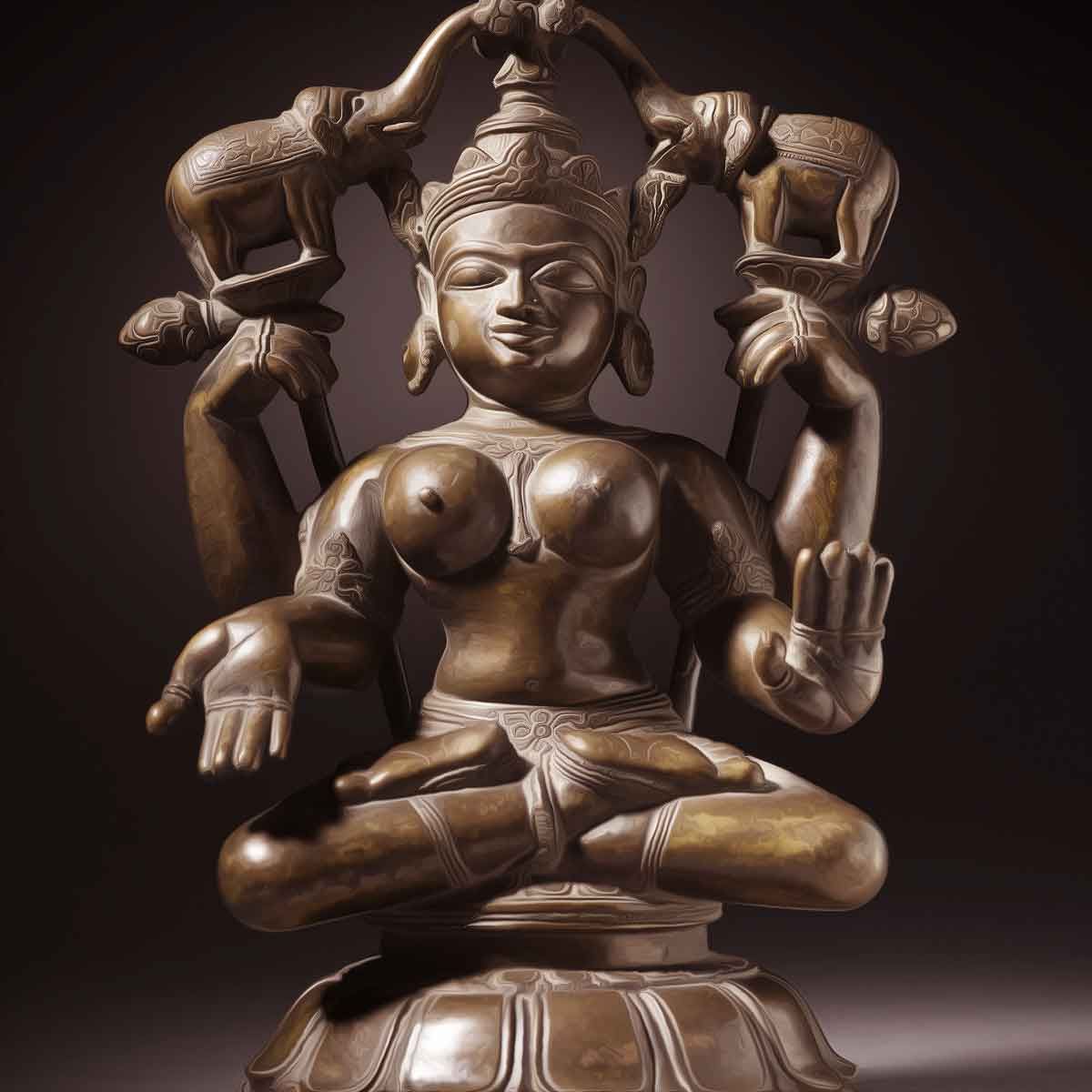 The Hindu Goddess Shri Lakshmi