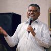 Hindu family protests on knees to recover property encroached by a pastor