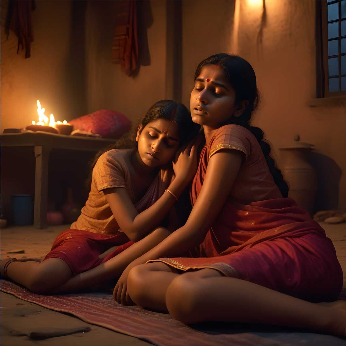 Uttar Pradesh: Two girls kept their mother’s body hidden in the house for a year, didn’t perform last rites due to poor economic condition