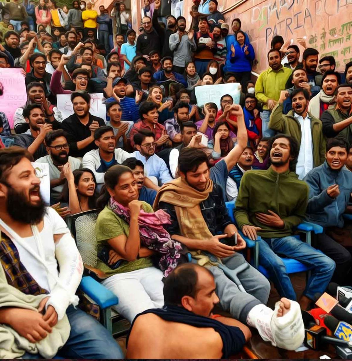 Writing on the wall has existed for decades, need is to clean ideological defacement that ails JNU campus