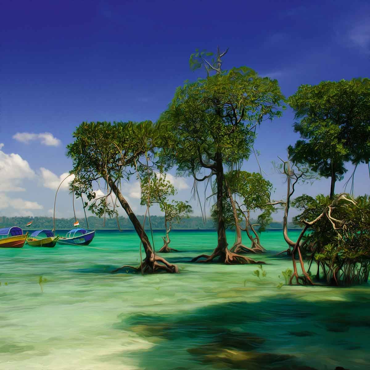 Queening over a historical island in the sun