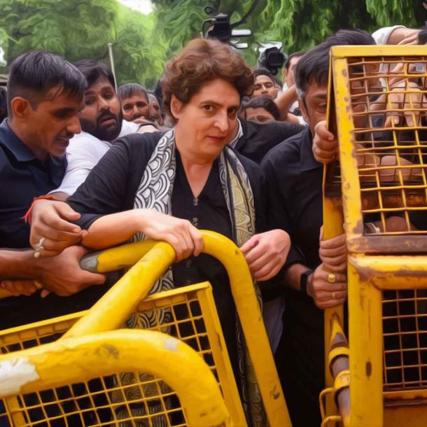 High voltage drama in Congress march: Rahul, Priyanka detained; Section 144 imposed in New Delhi district
