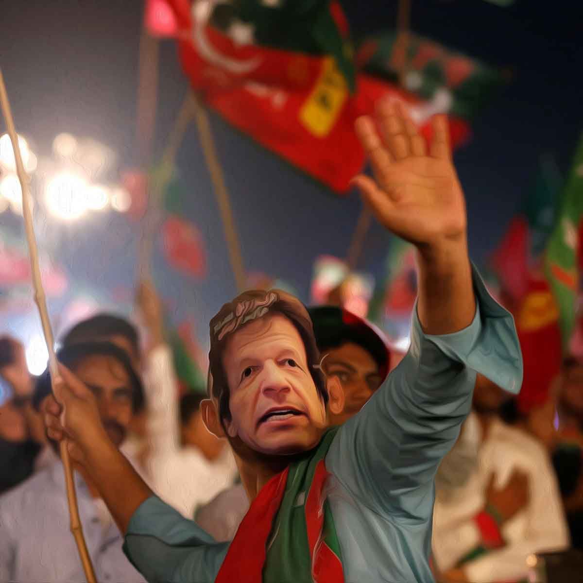 Pakistan: Imran Khan supporters run riots, set metro station on fire as Long March enters Islamabad