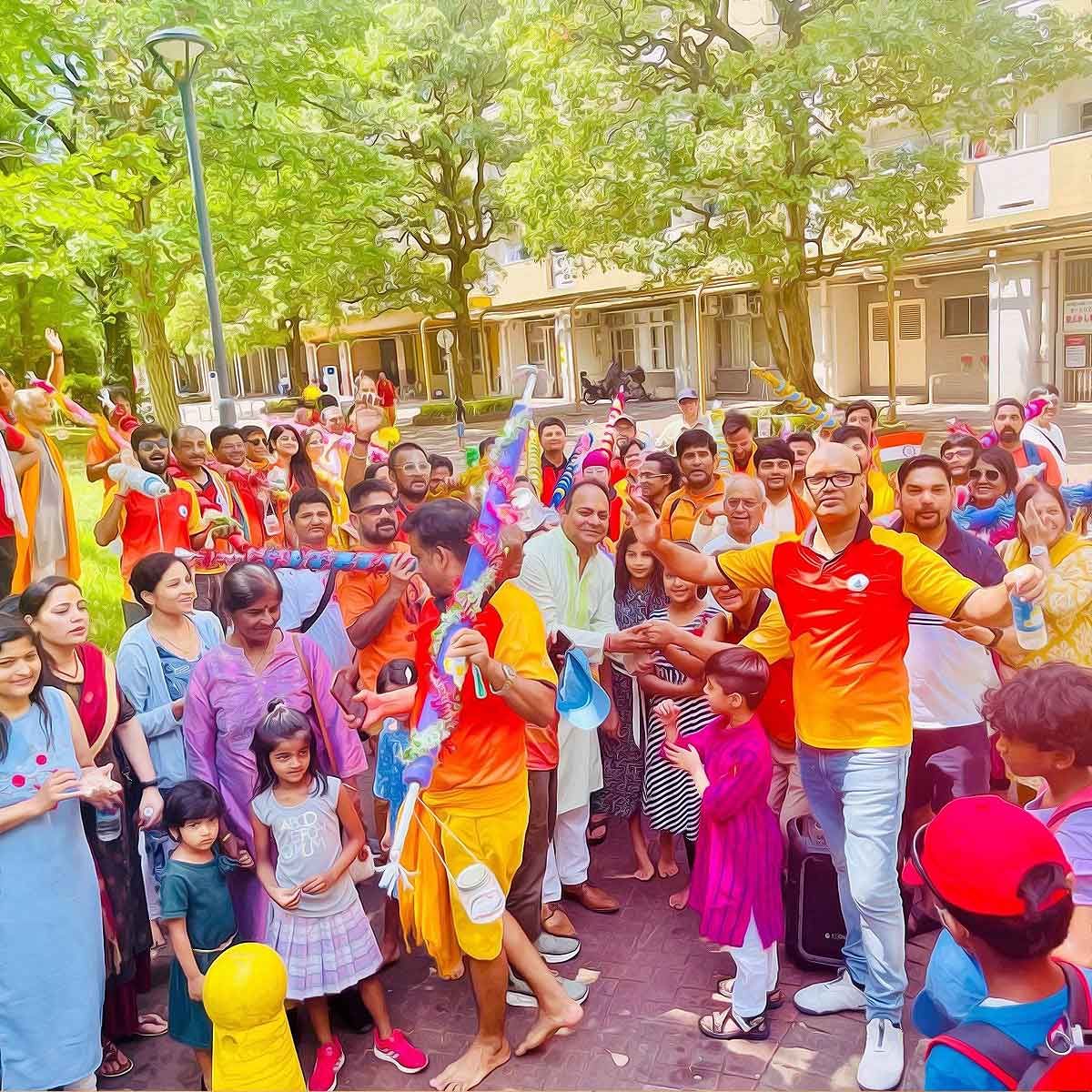 Shiva devotees take out 82 km-long Kanwar Yatra in Japan