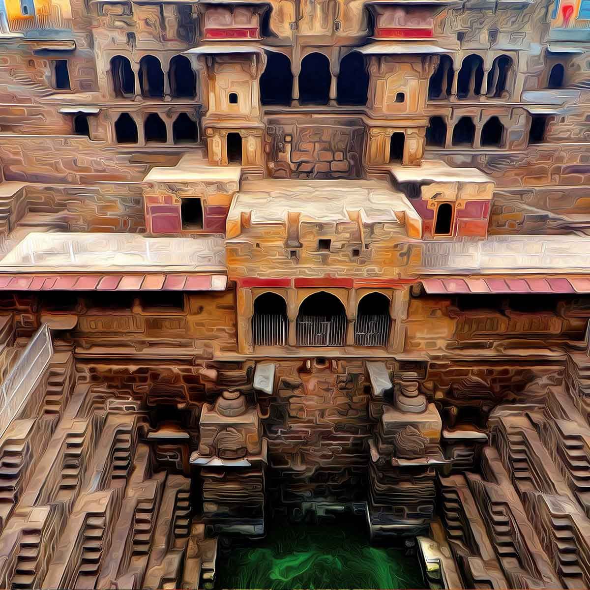 Chand Baori – A fascinating story of Abhaneri Stepwell