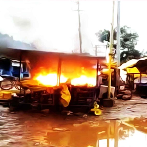 Violence erupted in Bagalkot over the Nupur Sharma row