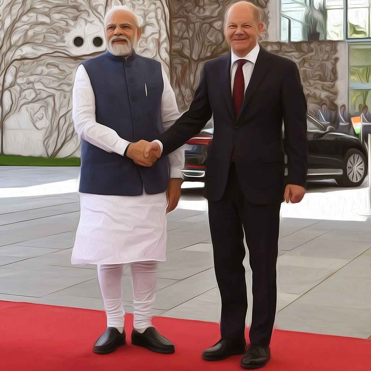 Bhagwa flag in Berlin: Dhol-Tasha celebration on Modi’s arrival in Germany faces Hinduphobic vitriol