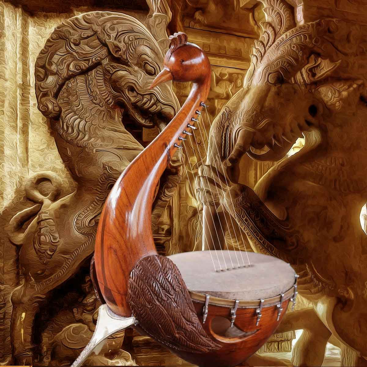 Hear the First Song Recorded on the Yazh, a 2,000 Year-Old Indian Instrument