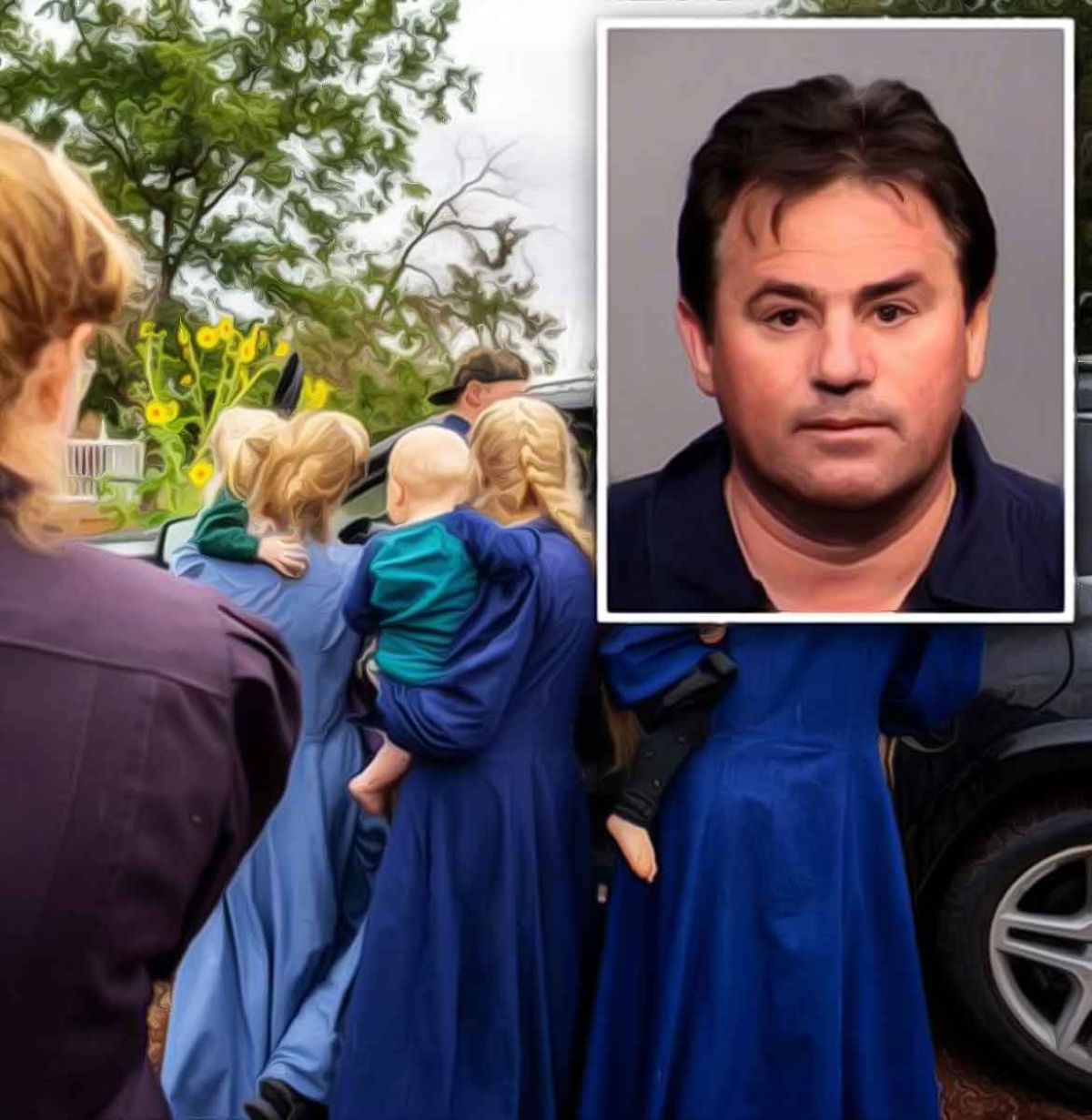 Bentley-driving Arizona 'Mormon prophet' had TWENTY wives as young as nine including his own daughter, FBI says