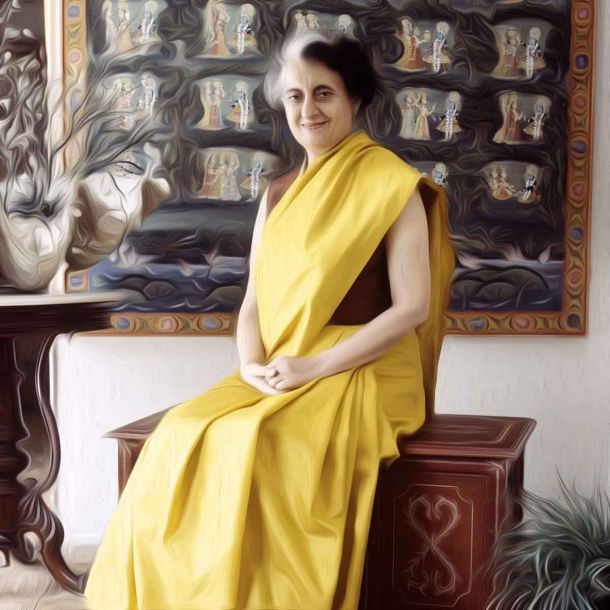 Indira Gandhi’s daughter in law had published explicit sexual photos in her magazine