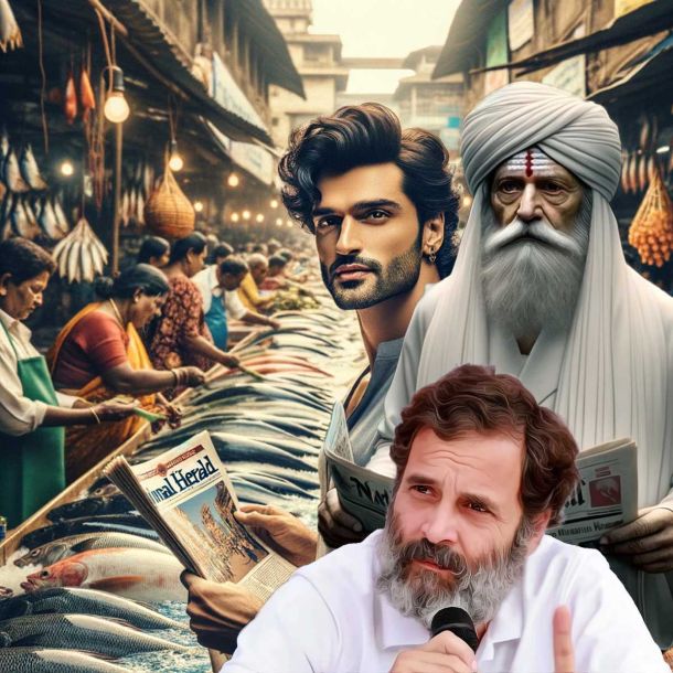 Congress-owned paper National Herald spreads hate against Gujaratis and Jains living in Mumbai, terms their vegetarianism as ‘food terrorism’