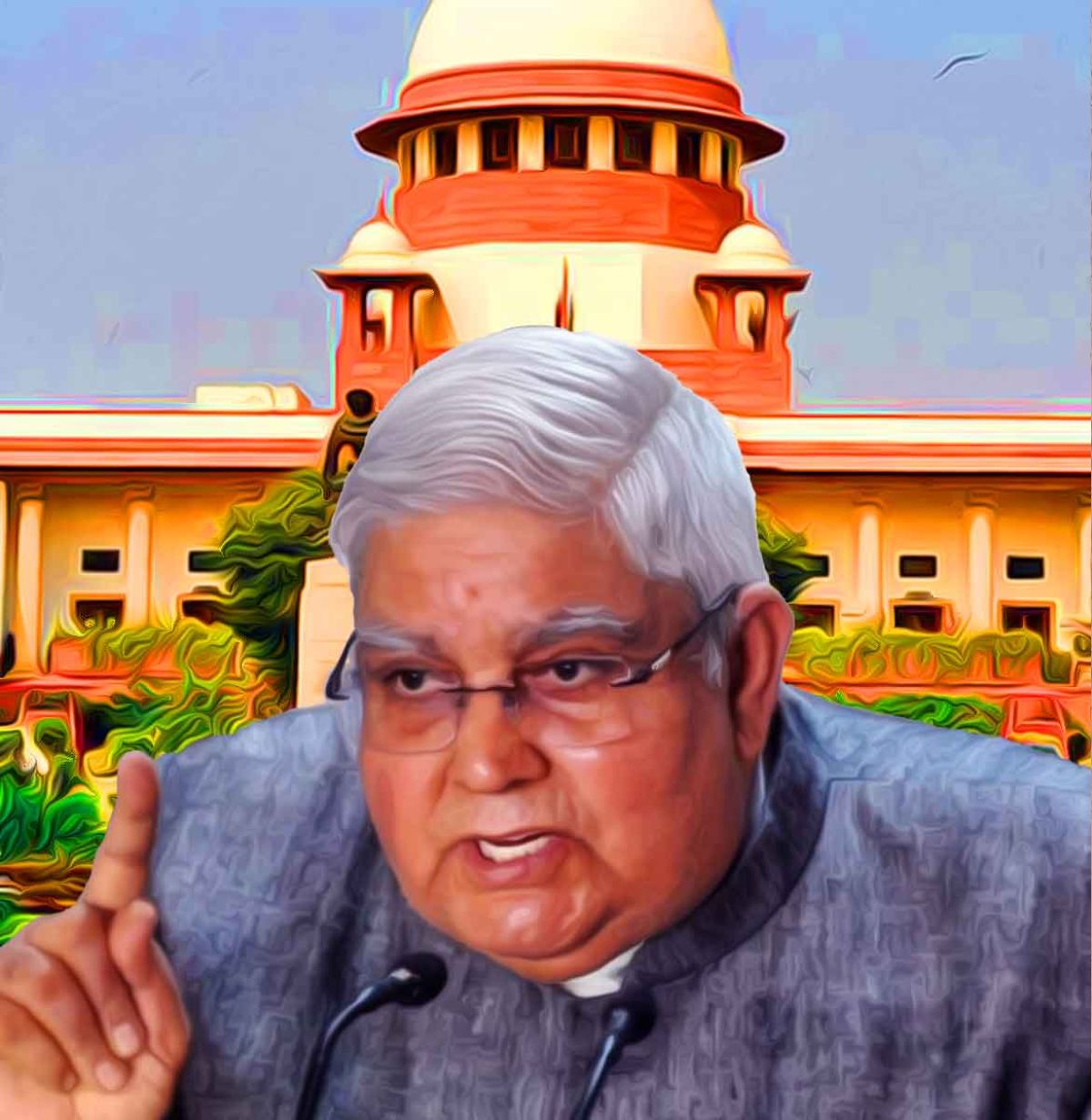 Supreme Court responds to Vice-President; says as per Constitution, Parliament has right to enact law but Court has power to scrutinize it