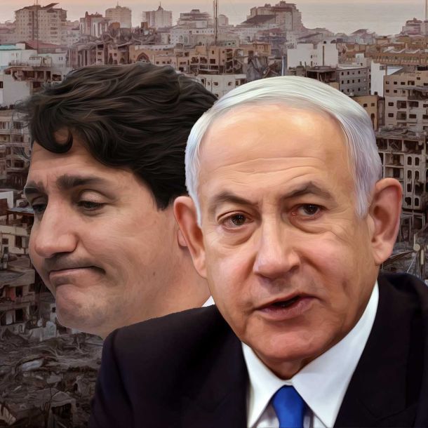 Justin Trudeau gets a public scolding from Israel PM Netanyahu for his statement asking Israel to restrain the counteroffensive in Gaza