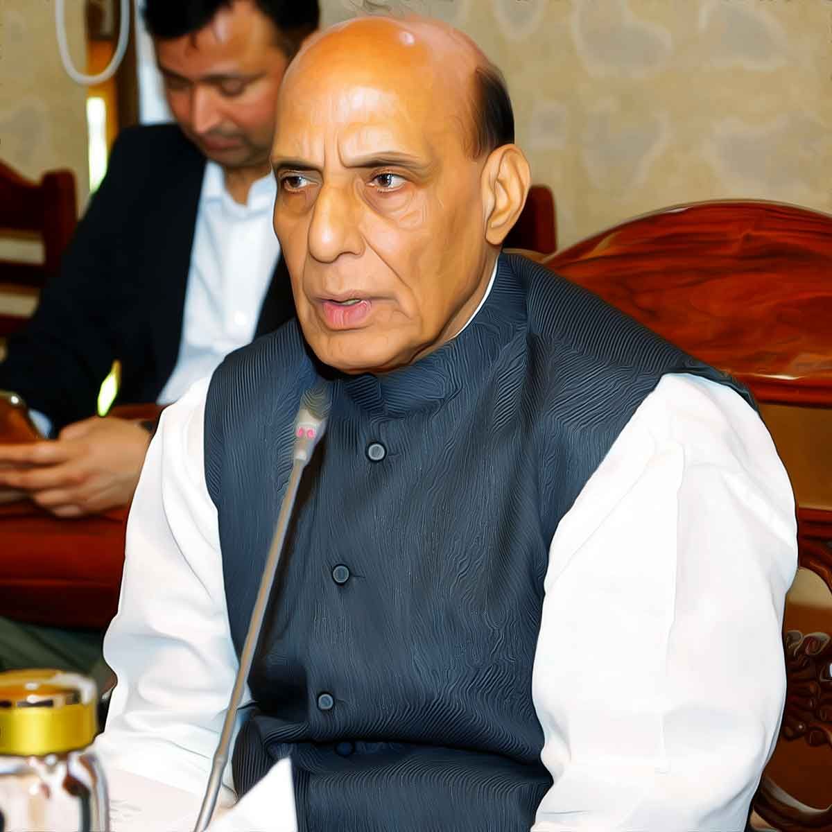 How is it possible Baba Amarnath here, Maa Sharda Shakti across LoC: Defence Minister Rajnath Singh