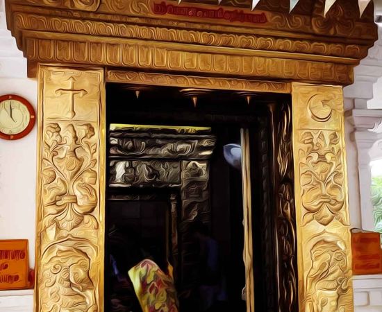 Metal Embossing At Hindu Mutt In Kumbakonam Allegedly “Secularised” With Christian And Islamic Symbols