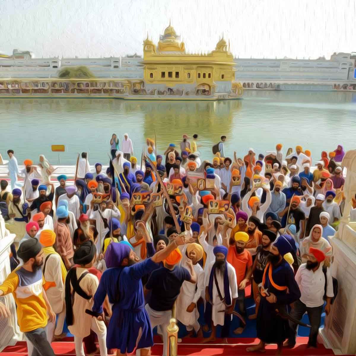 Pro Khalistan slogans raised in Golden Temple on the anniversary of Operation Blue Star