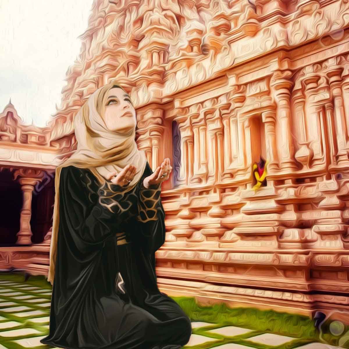 SP leader Rubina Khanum threatened Hindus that if they kept causing trouble in the name of loudspeakers, they would face the consequences