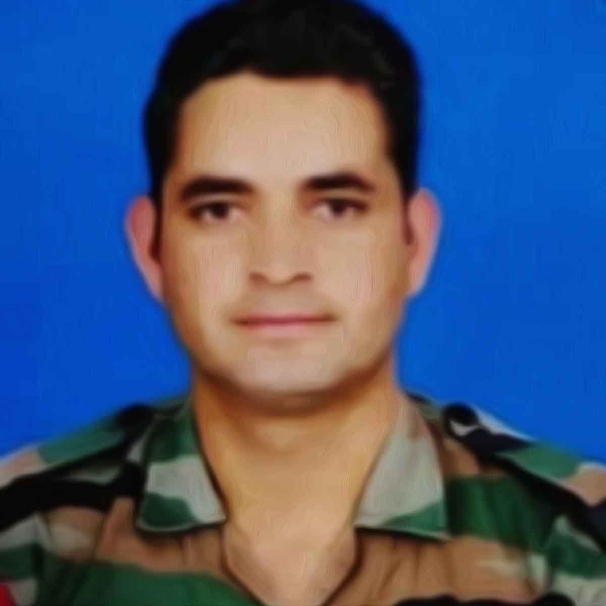 Army jawan Praveen Singh was killed in a blast while heading for an anti-terror operation in a civil-hired vehicle (Image Source: ANI)