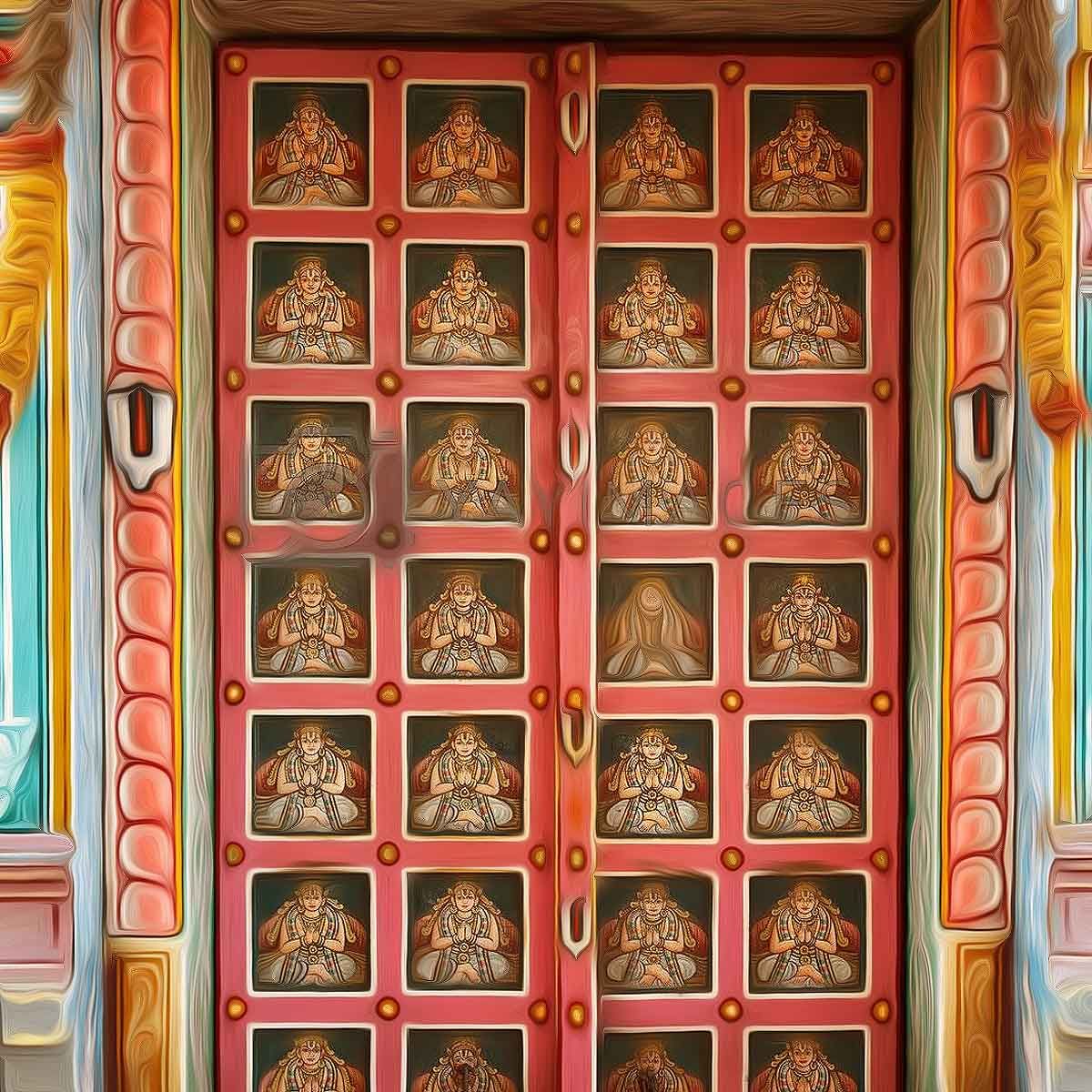 Hindus remove the gates of temple voluntarily ahead of Jahangirpuri anti-encroachment drive