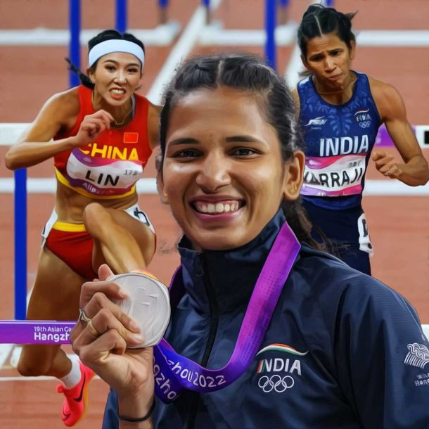 Jyothi Yarraji Reflects on Dramatic 100m Hurdles Event at Asian Games 2023