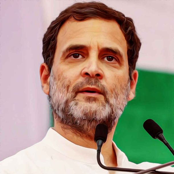 Rahul Gandhi and his luxurious container