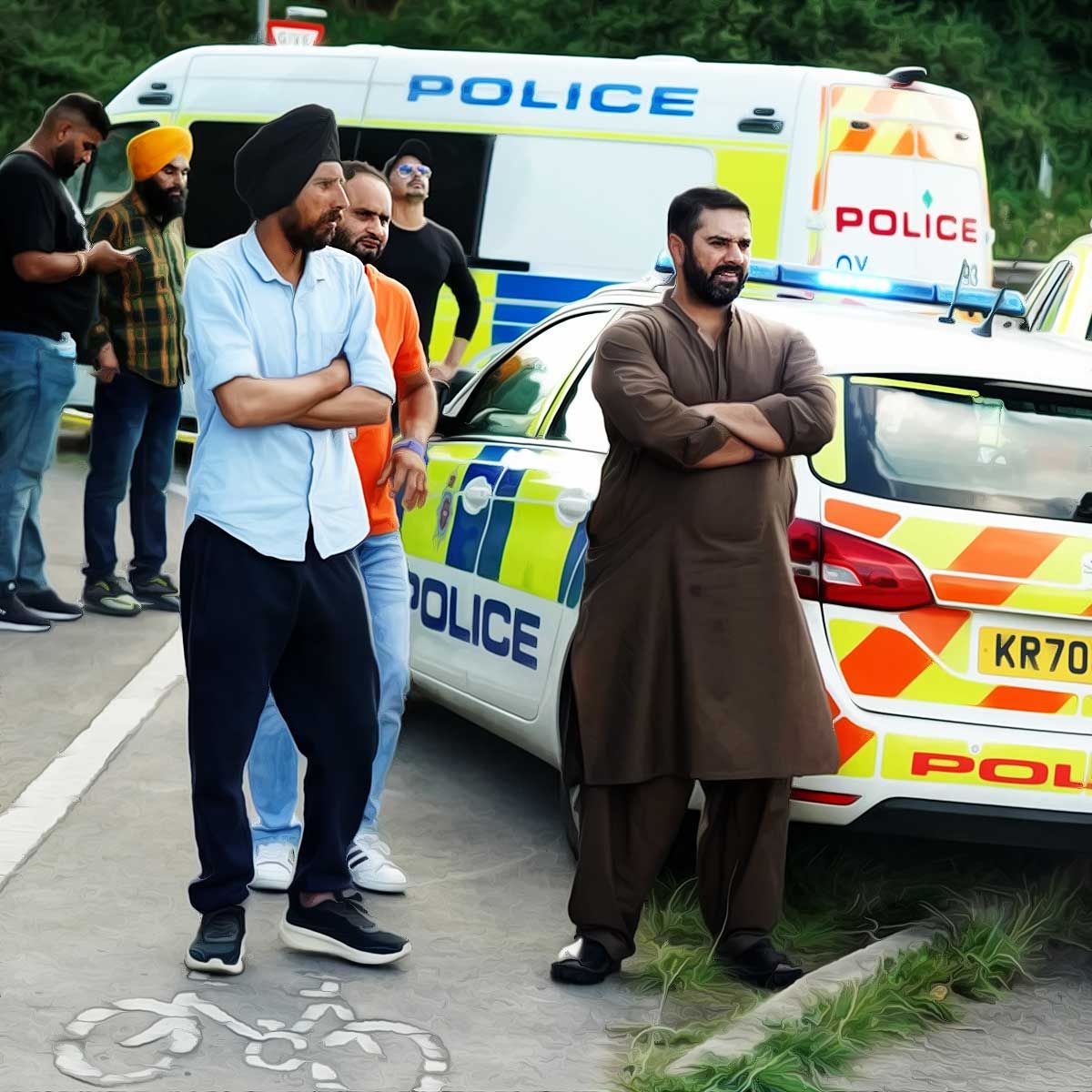 UK: Two groups clash with swords and machetes at Kabaddi tournament in Derby, where Khalistani flags were seen atop poles, according to a report, four arrested