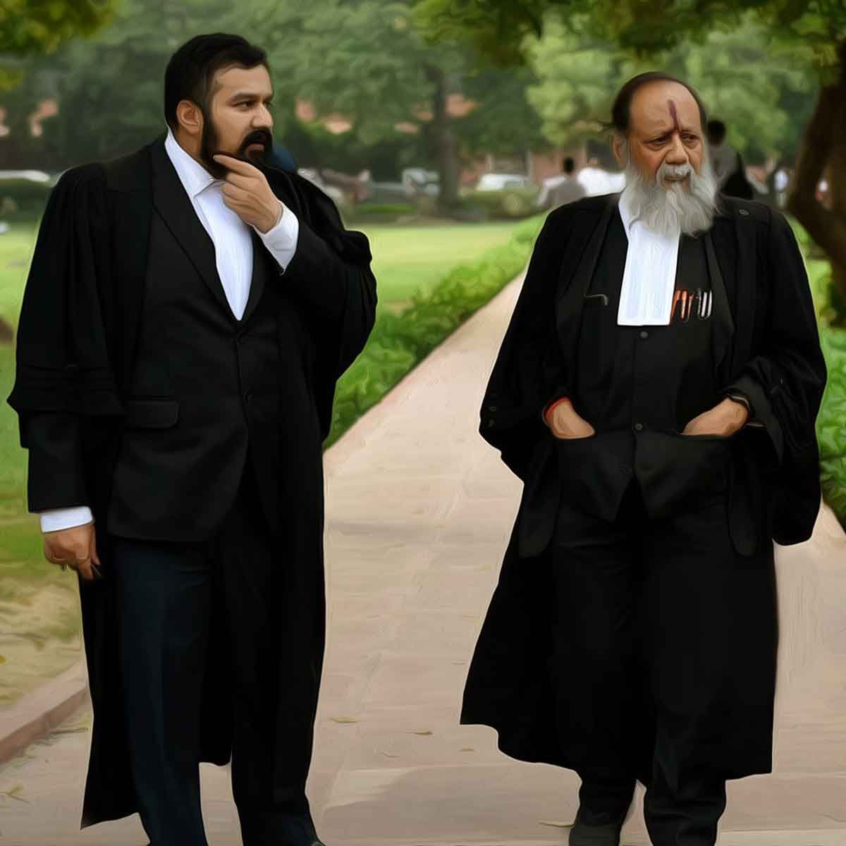 Advocates Hari Shankar Jain and Vishnu Shankar Jain